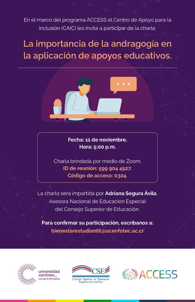 UCENFOTEC androgogía
